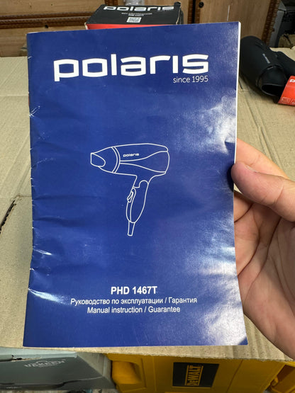 Polaris foldable  hair dryer  PHD-1467T