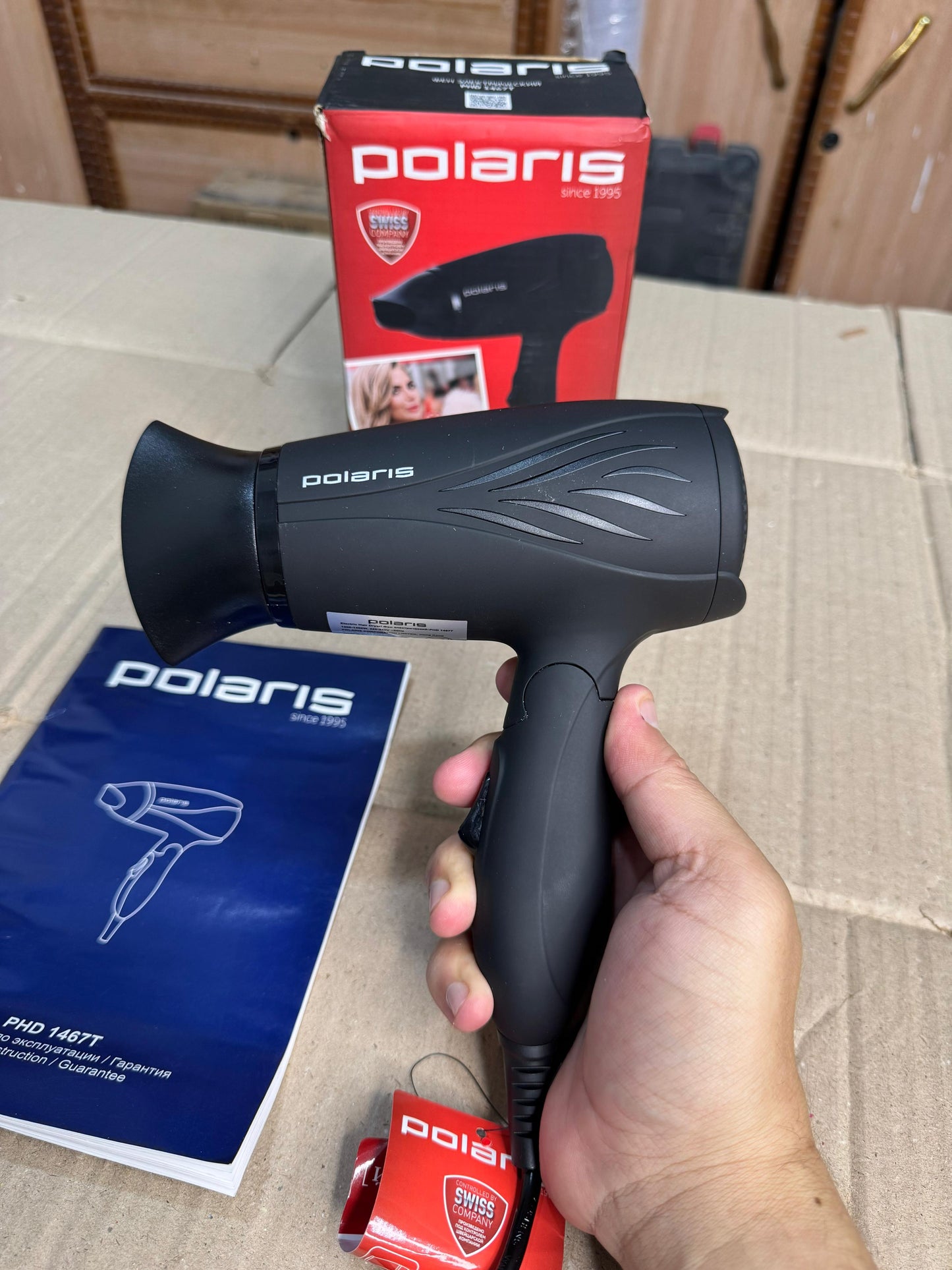Polaris foldable  hair dryer  PHD-1467T