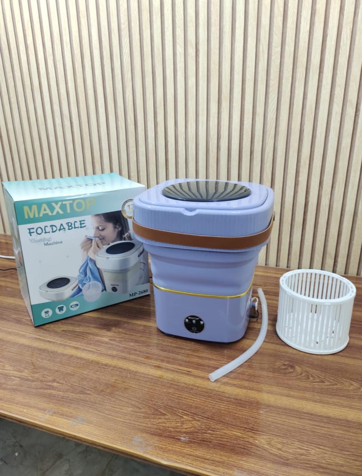 Mini Foldable 2in1 Washing machine  (18 Liter Jumbo)