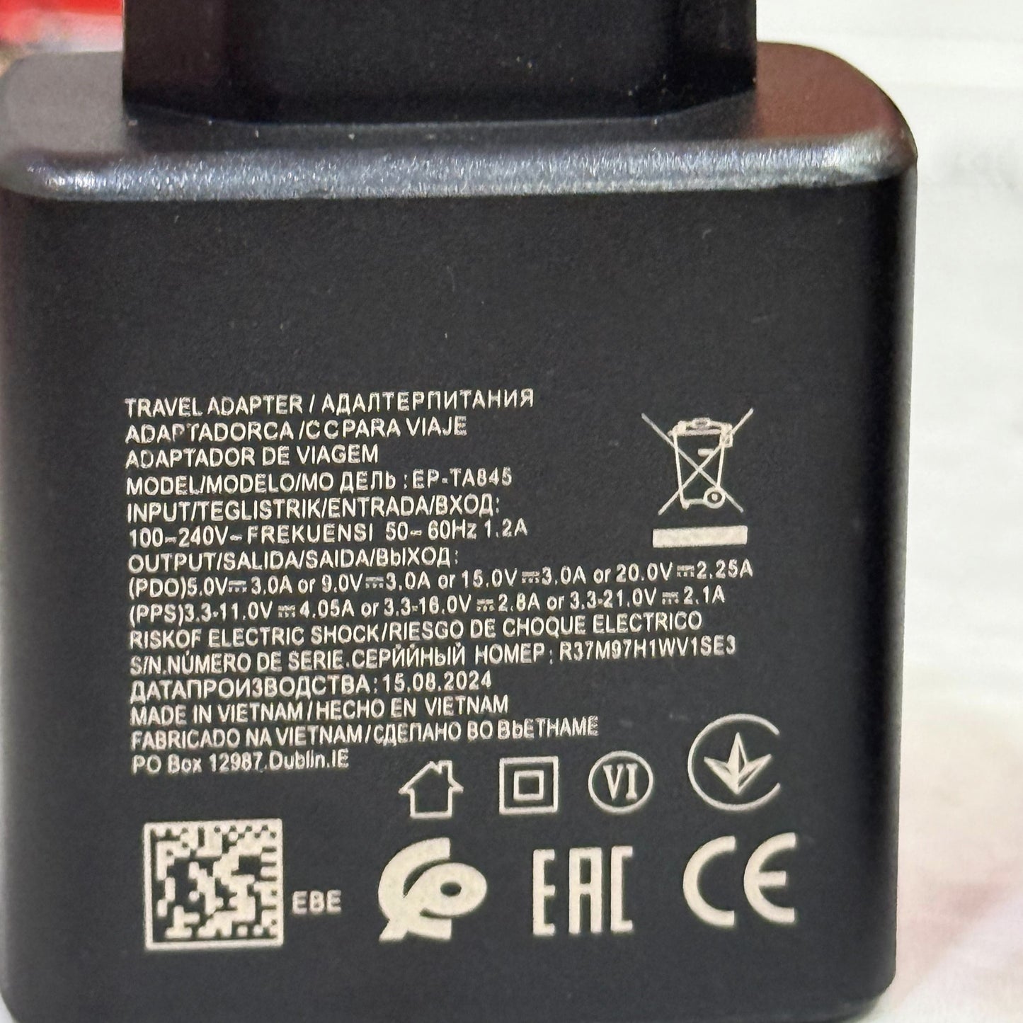 Super Fast 65W USB-C made in Vietnam Charger | Dual PD + 2 Free 4-in-1 Cables