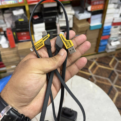 Super Fast 65W USB-C made in Vietnam Charger | Dual PD + 2 Free 4-in-1 Cables