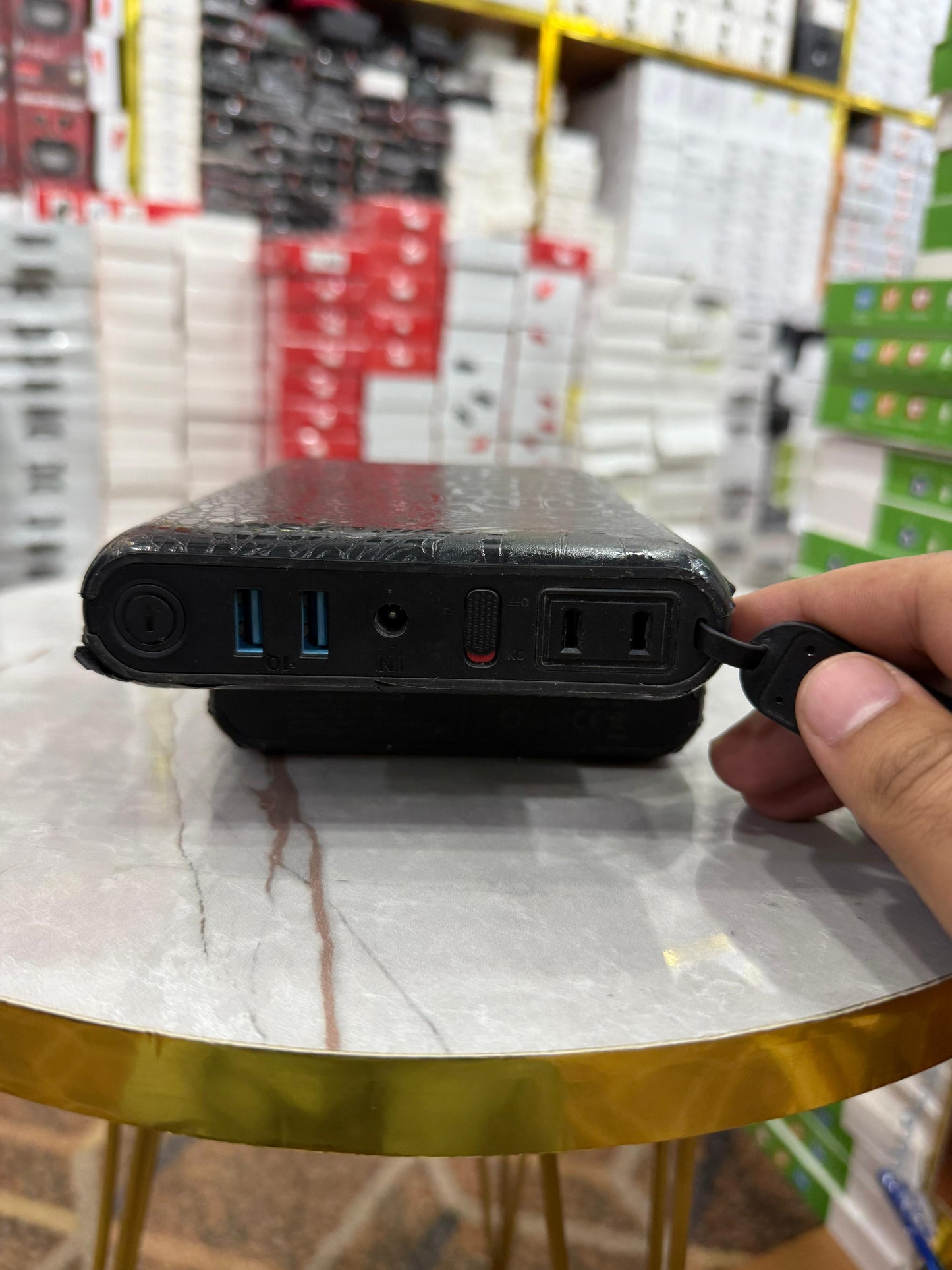 Anker 22000mAh Powerhouse Portable Power Bank – Runs AC & DC Electronics, High-Capacity Fast Charging External Battery