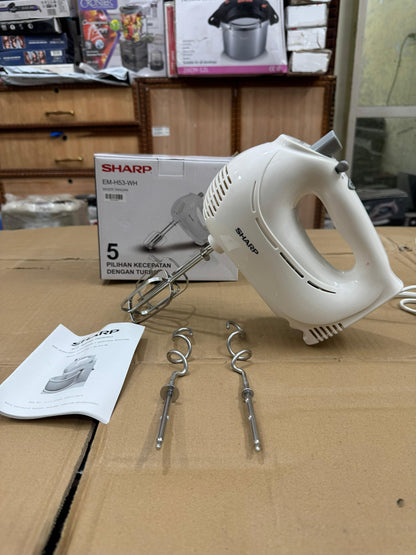 Sharp Hand Mixer EM-H53-WH (egg beater)