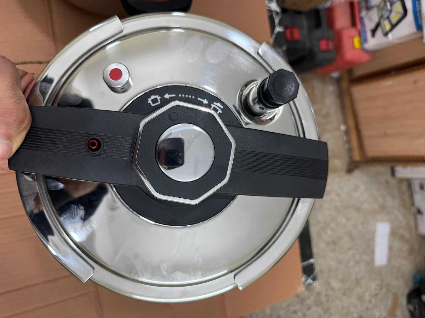 Italy lot 8L stainless steel pressure cooker