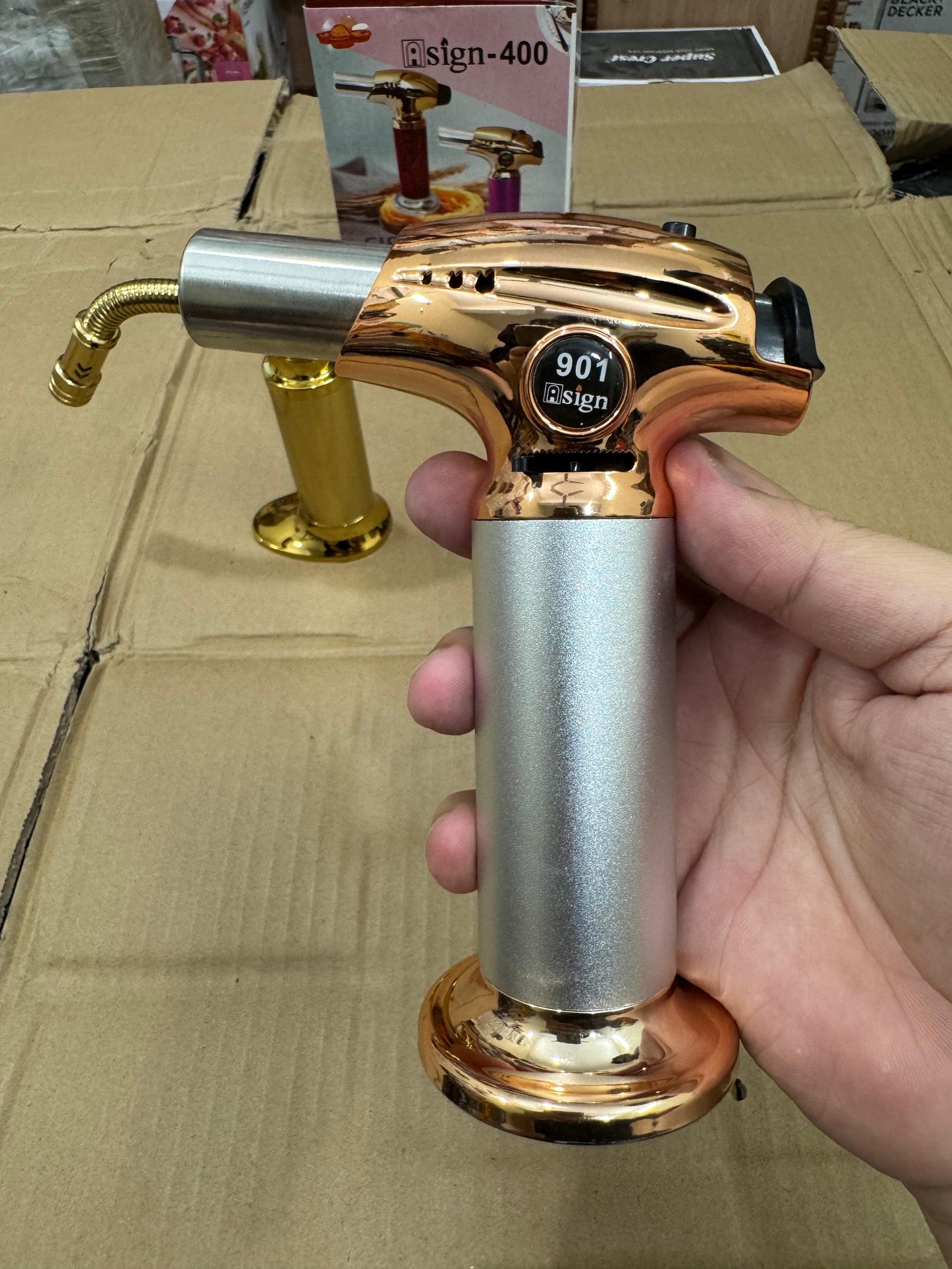 lot imported barbecue & cigar lighter