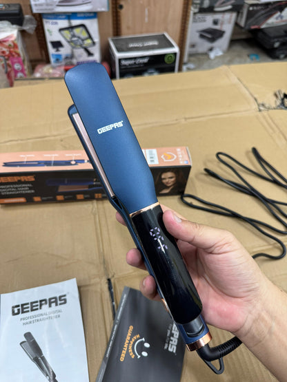 Geepas professional digital hair straightener GHS 86076