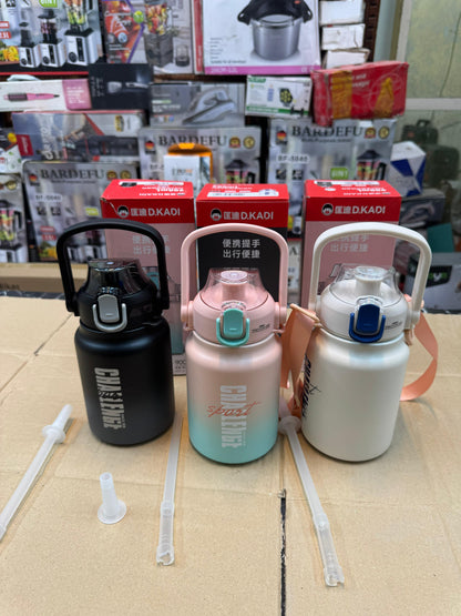 Okadi 900ml double steel water bottle