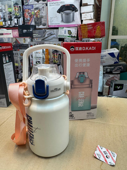 Okadi 900ml double steel water bottle