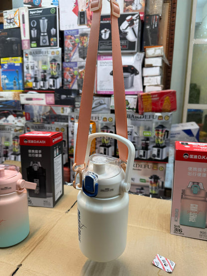 Okadi 900ml double steel water bottle