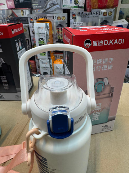 Okadi 900ml double steel water bottle