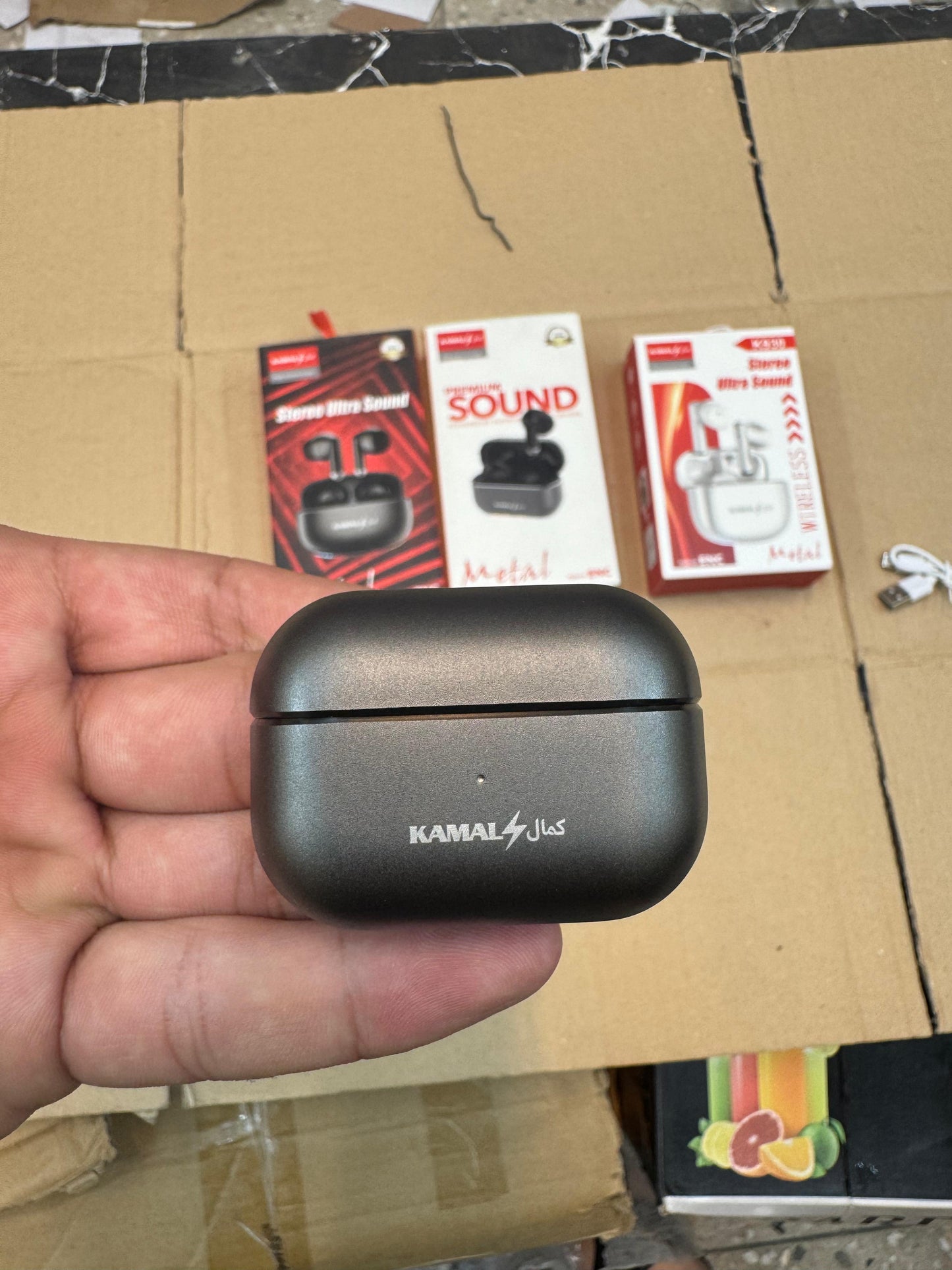 Dubai imported metallic  Earbuds pro