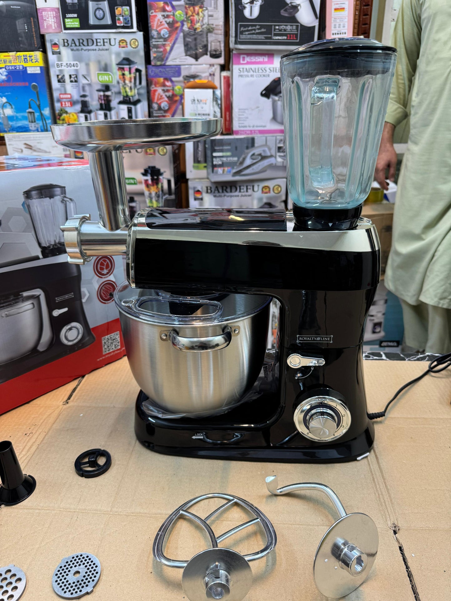 Royalty line Germany 7.5L kitchen master 2100 watt stand mixer