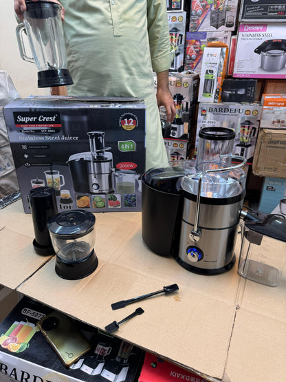 super crest 4 in 1 juicer blender set