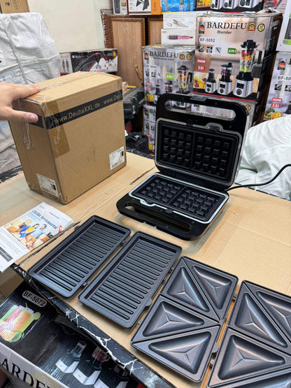 Monzana Germany 3 in 1 sandwich maker