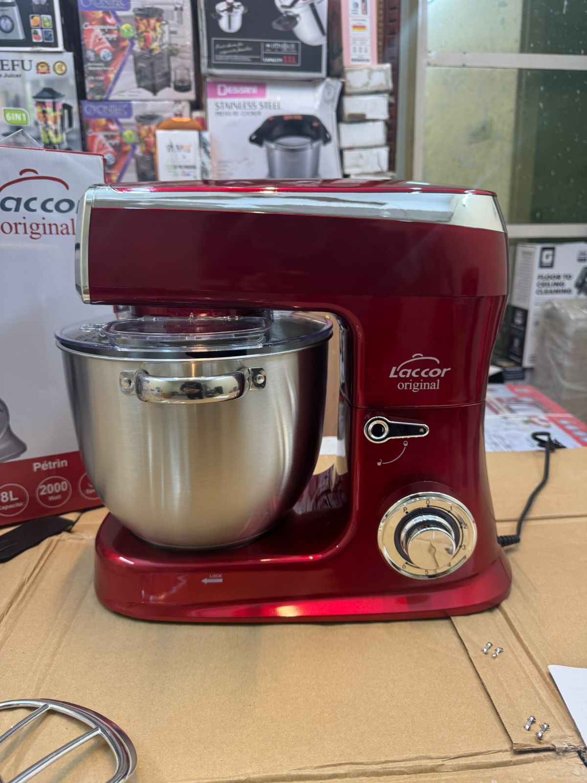 LACCOR Spain 8L stand mixer 2000 watt