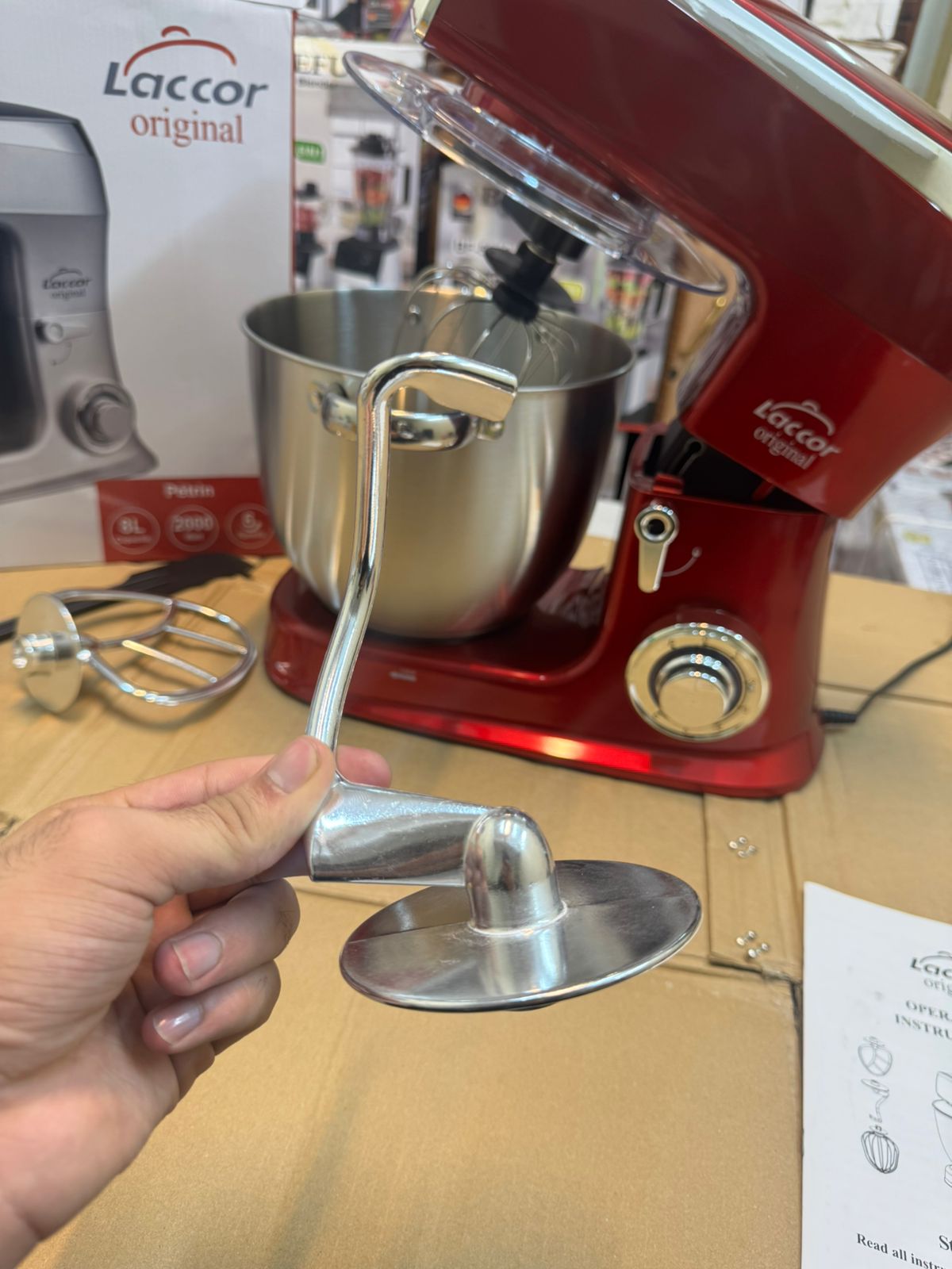 LACCOR Spain 8L stand mixer 2000 watt