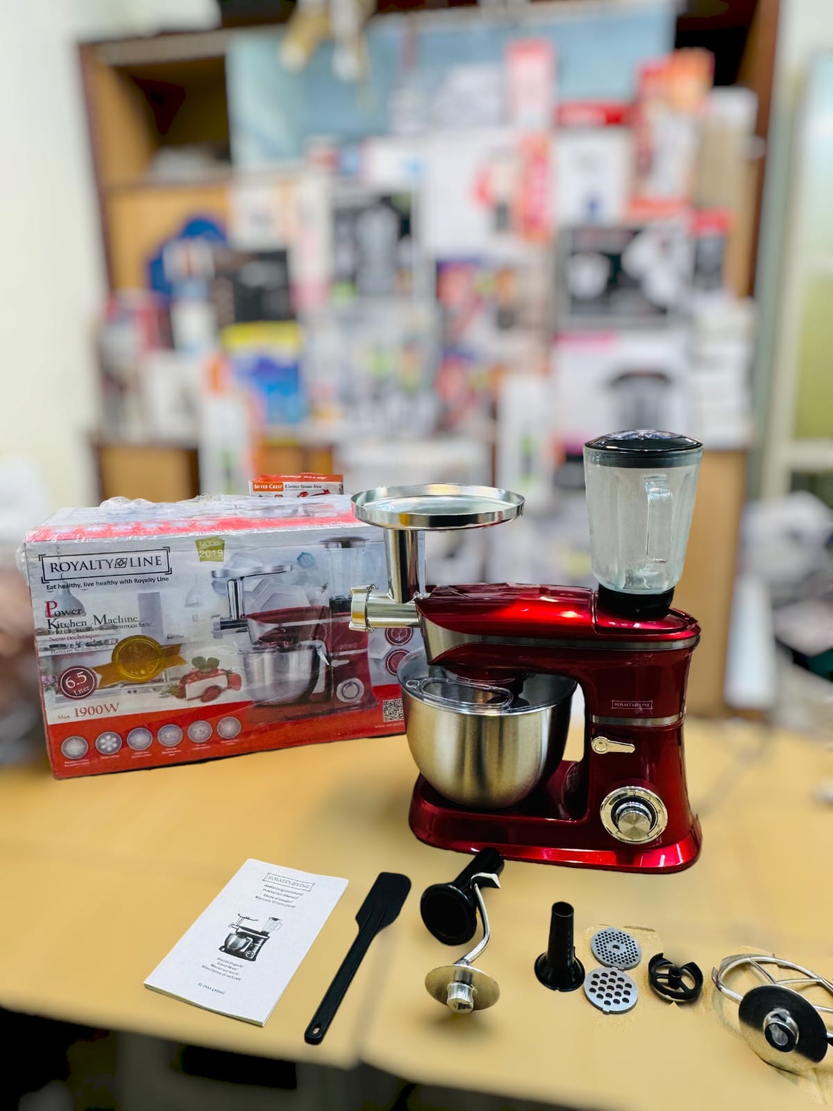 Royalty line Germany 6.5L kitchen master 1900 watt stand mixer