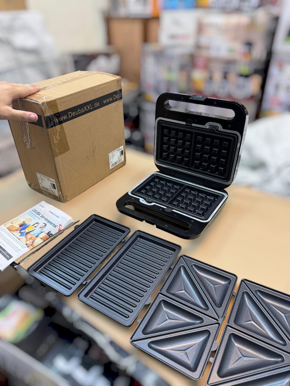 Monzana Germany 3 in 1 sandwich maker