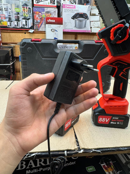 Rechargeable 88v digital chainsaw