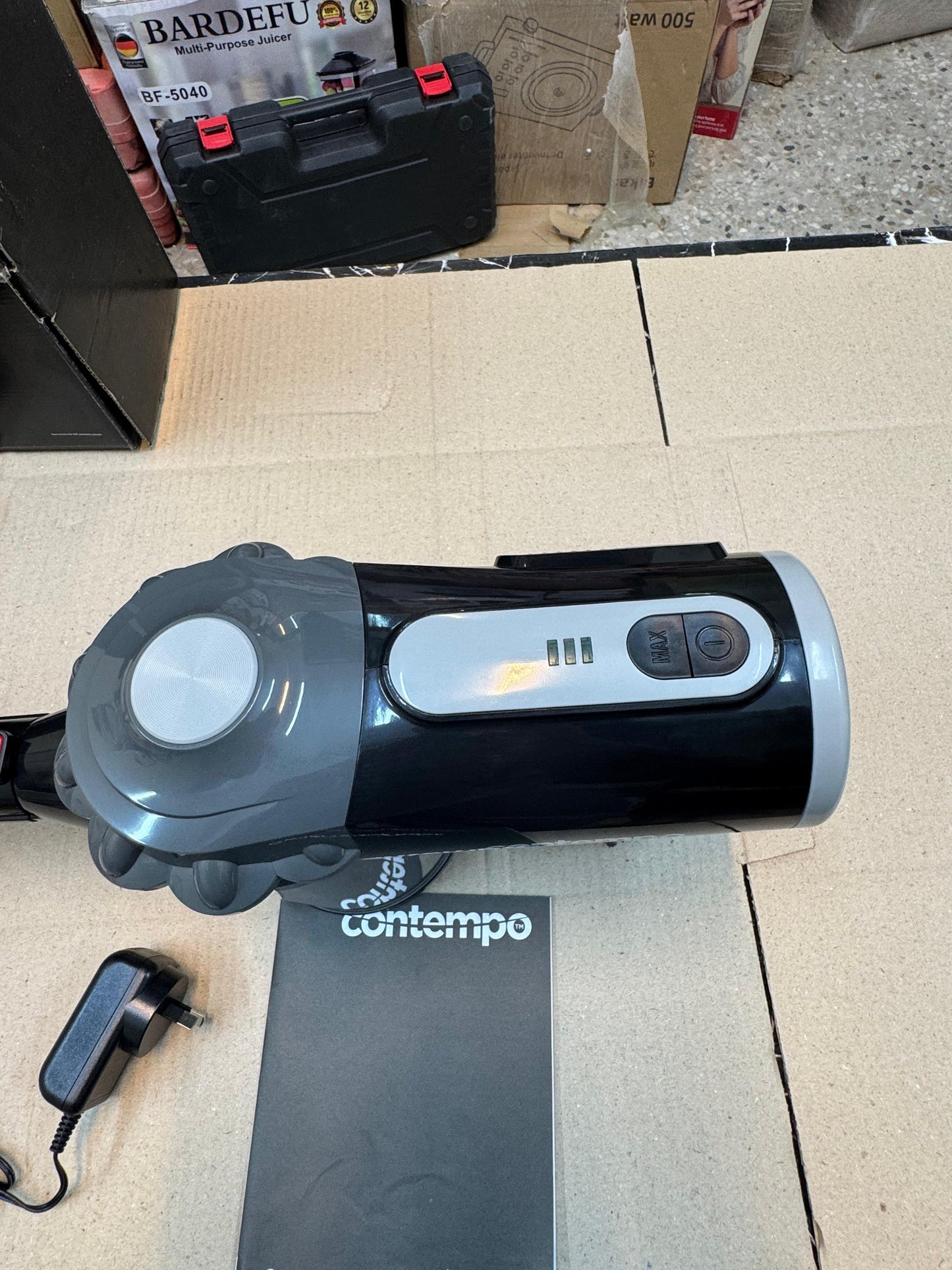 contempo 3 in 1 rechargeable vacuum cleaner