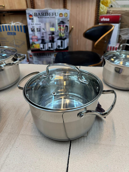 Korkmaz turkey  12 Pcs Cookware Set