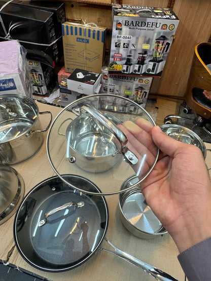 Korkmaz turkey  12 Pcs Cookware Set