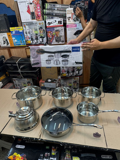 Korkmaz turkey  12 Pcs Cookware Set