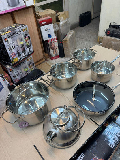 Korkmaz turkey  12 Pcs Cookware Set