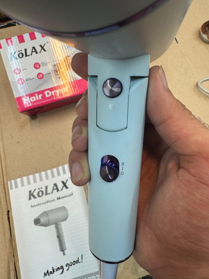 Kolax professional foldable hair dryer 2100w