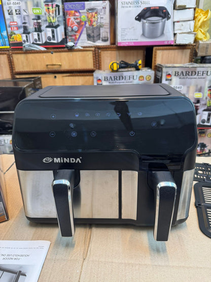 MINDA 12 litter dual  bosket air fryer