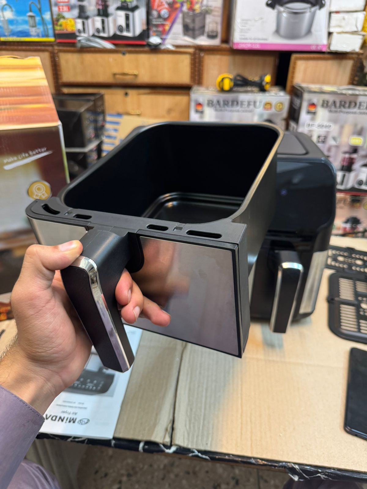 MINDA 12 litter dual  bosket air fryer