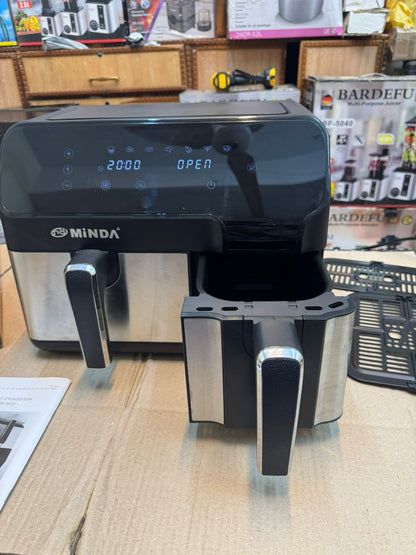 MINDA 12 litter dual  bosket air fryer