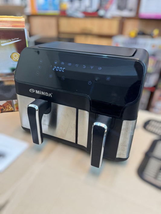 MINDA 12 litter dual  bosket air fryer