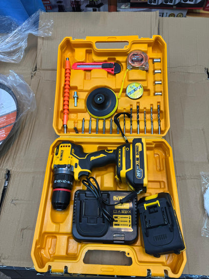 Dewalt commercial brushless drill machine 36v 30 pieces