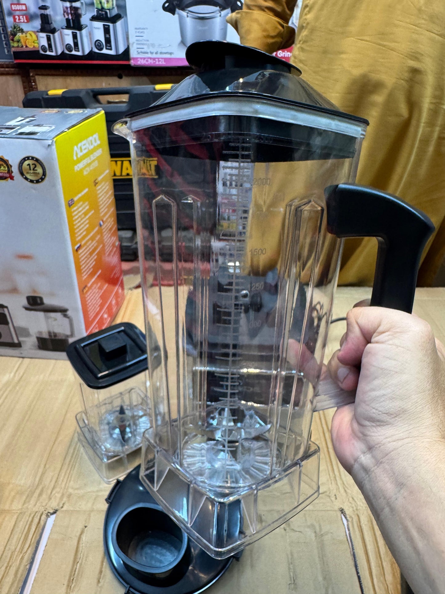 ACEKOOL stainless steel 3 in 1  blender set