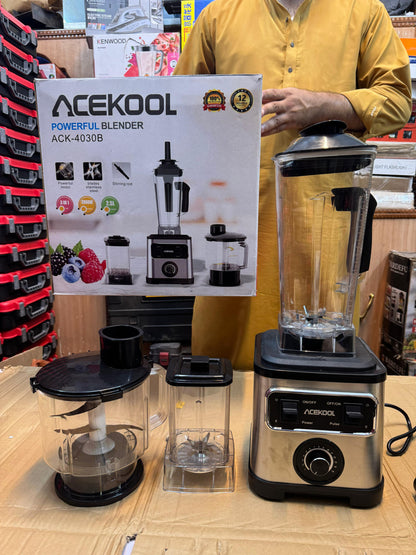 ACEKOOL stainless steel 3 in 1  blender set