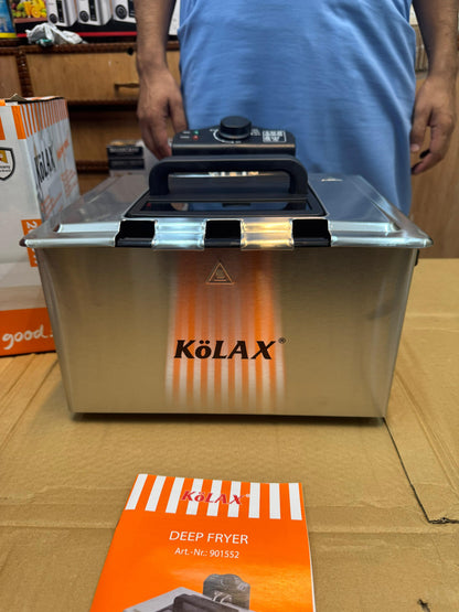 Kolax Germany 5L deep fryer 3 basket