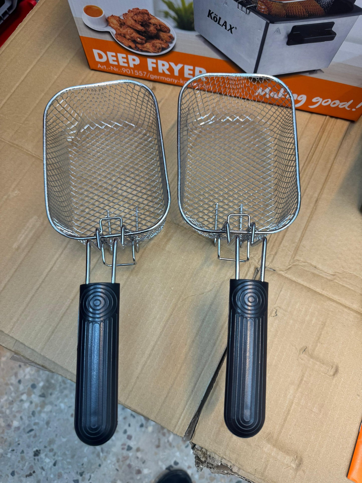 Kolax Germany 5L deep fryer 3 basket