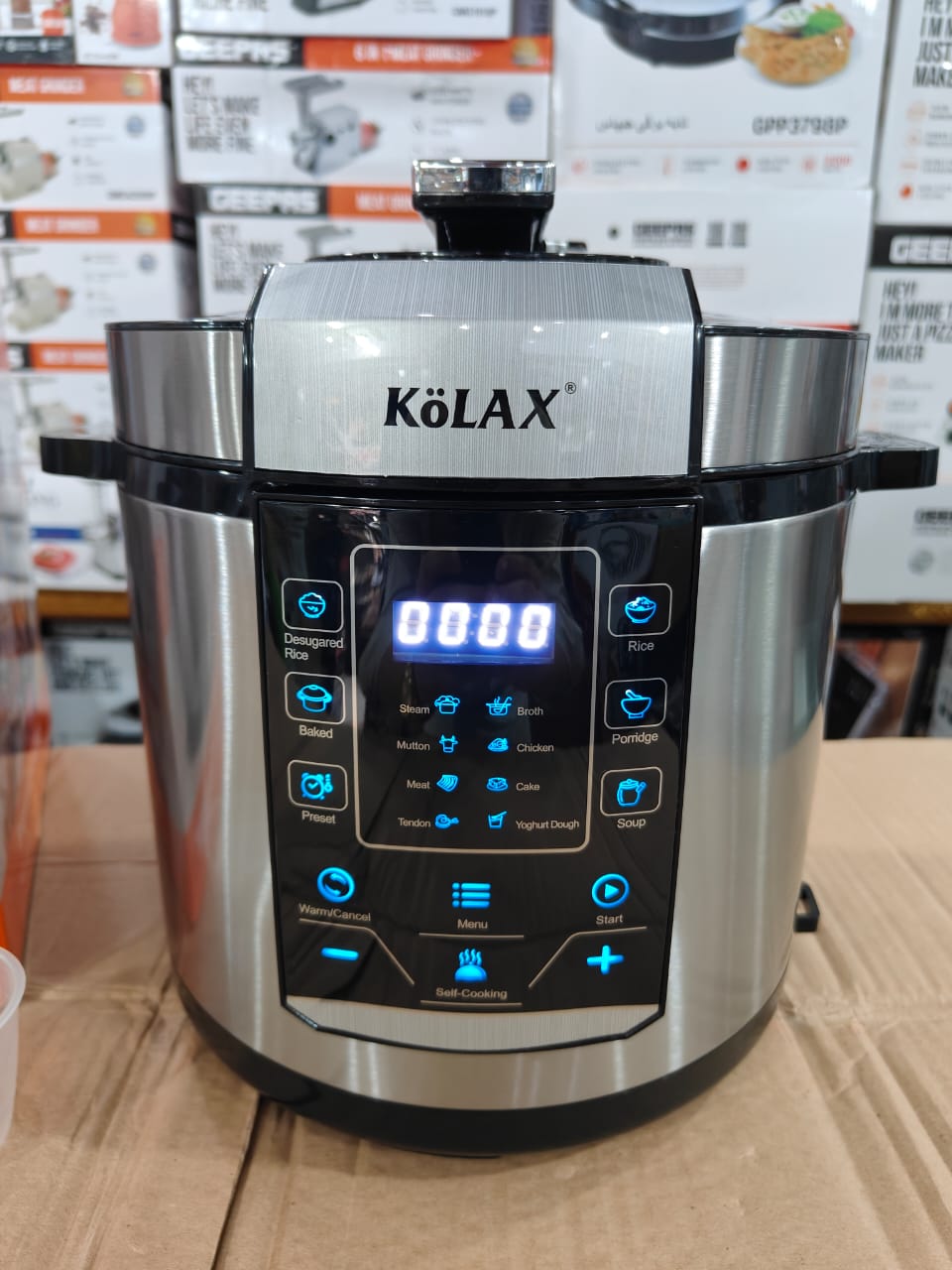 kolax Germany 6L touch pressure cooker