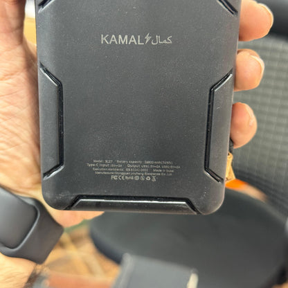 K27 Solar Wireless Power Bank – 26800mAh, Foldable Panel, LED Flashlight, Triple Output, Outdoor-Ready