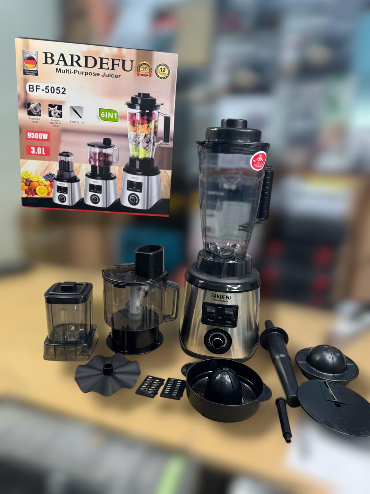 BARDEFU Germany 6 in 1 blender set BF-5052