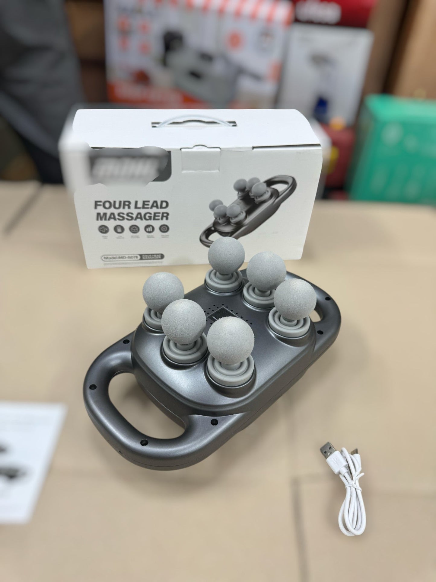 amazon lot 6 head full body massager