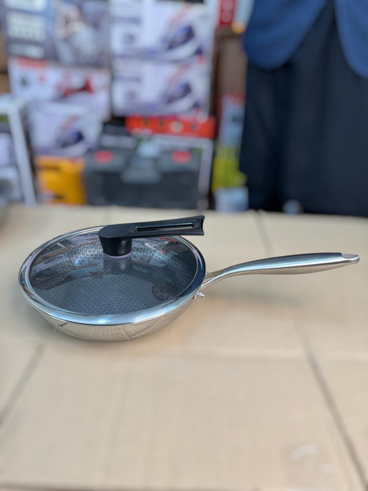 30 cm Honeycomb lesser coating flat Fry Pan