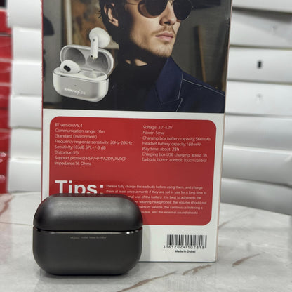 Made in Dubai Metallic Earbuds– Premium Sound, Sleek Design, Durable Build