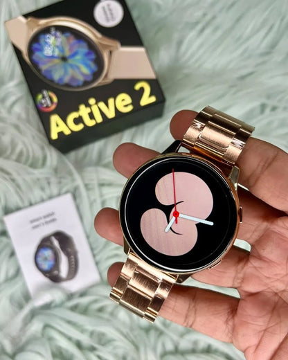 Galaxy Active 2 – Super AMOLED Waterproof Smartwatch for Android & iOS