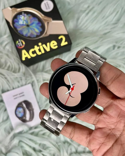 Galaxy Active 2 – Super AMOLED Waterproof Smartwatch for Android & iOS