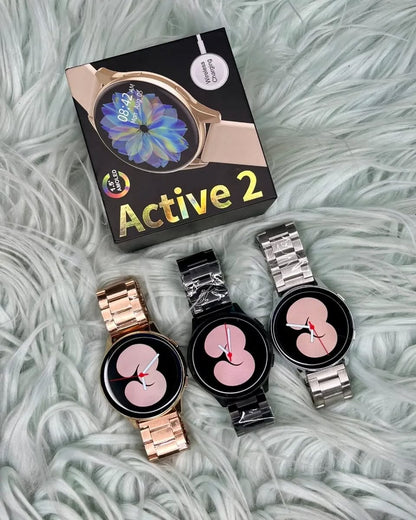 Galaxy Active 2 – Super AMOLED Waterproof Smartwatch for Android & iOS