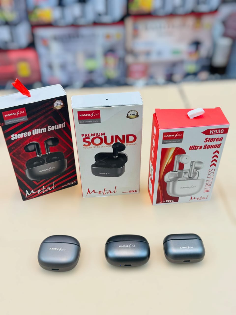 Dubai imported metallic  Earbuds pro