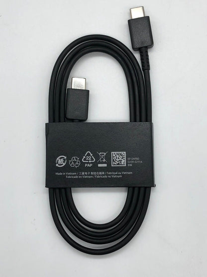 2x NEW!!! Original Samsung EP-DW767 3A USB-C to USB-C Cable – Version 2023