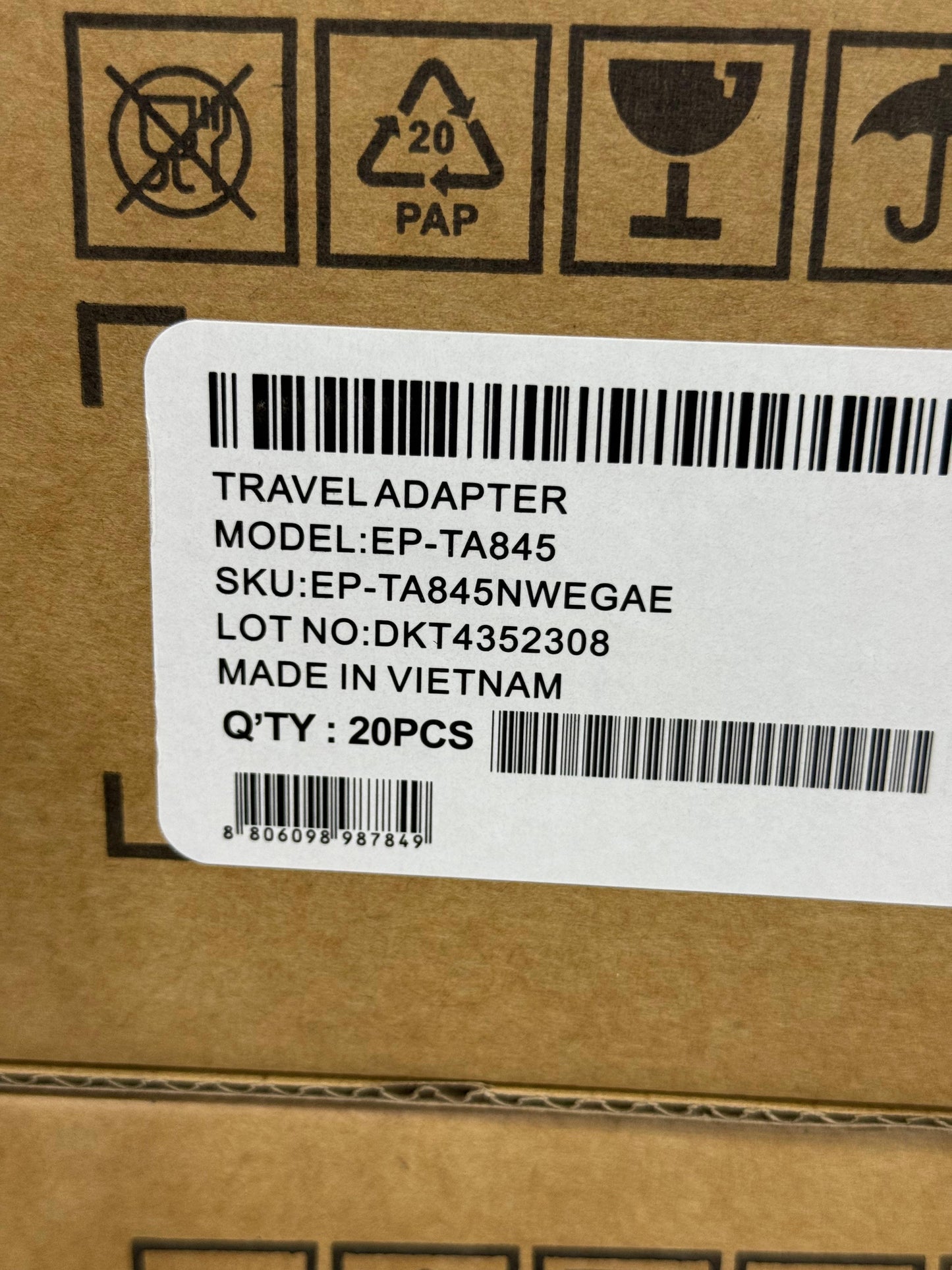 Samsung Original 45W Super Fast Charger | Made in Vietnam | USB-C PD 2.0 with Type-C to C Cable – Ultra-Fast Charging for Galaxy Devices